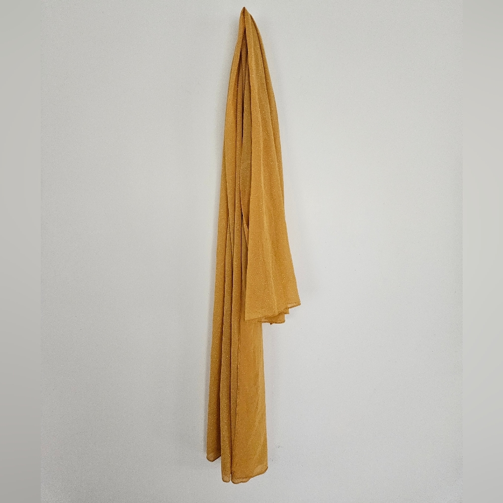 Sparkling Yellow Headscarf